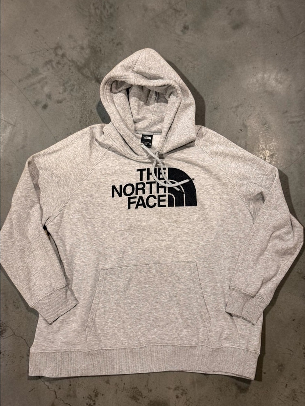 The North Face Hoodie Women's XXXL Gray Logo